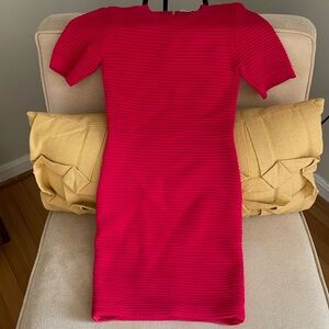 Fuchsia Body Con dress size XS Black